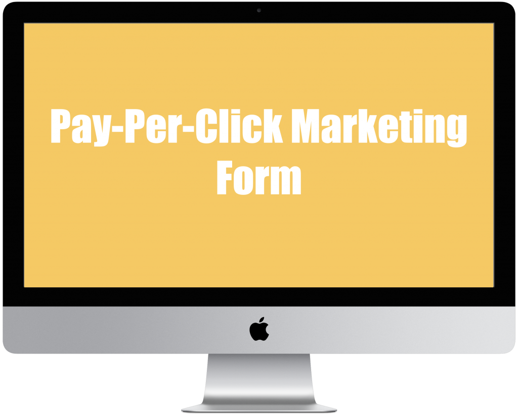 Pay Per Click Marketing Form